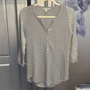 Cotton By Autumn Cashmere Grey Long-Sleeve - image 1